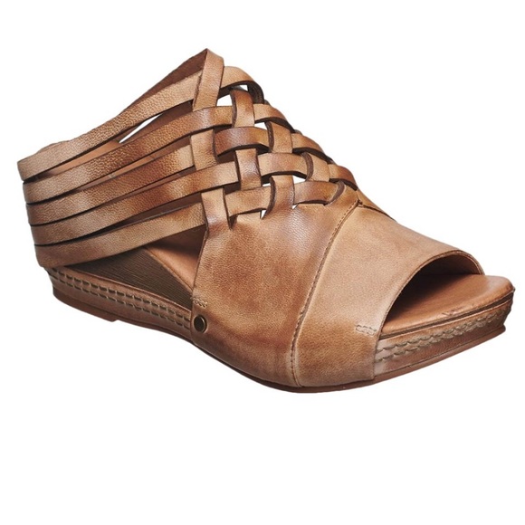 Antelope Taupe Boho Woven Leather Sandal - Picture 5 of 5